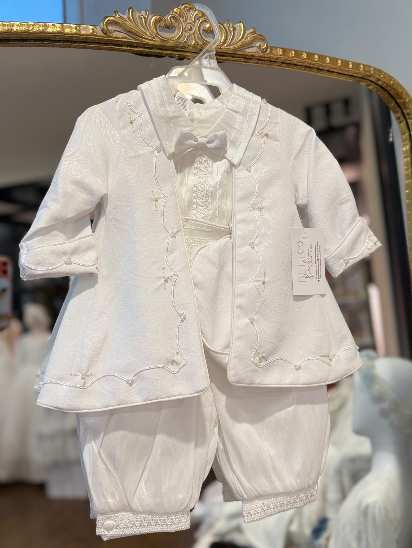 Leo - Baptism Christening Outfit