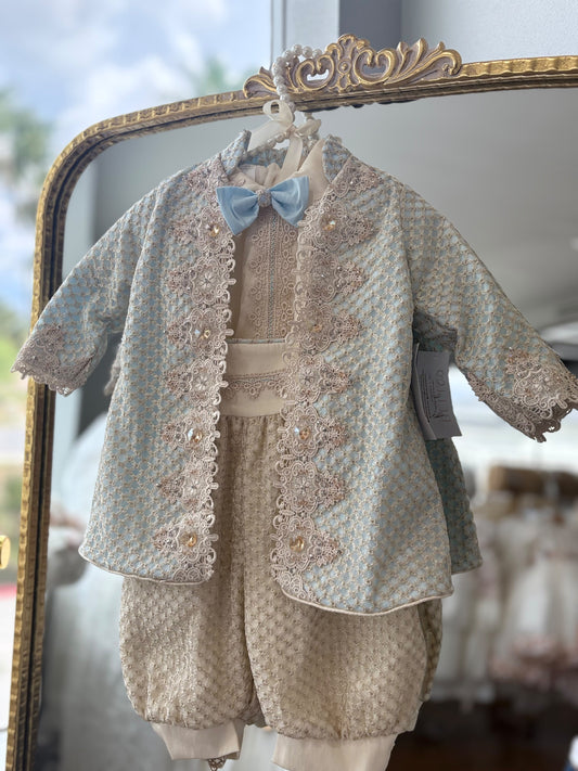 Carlos - Baptism Christening Outfit