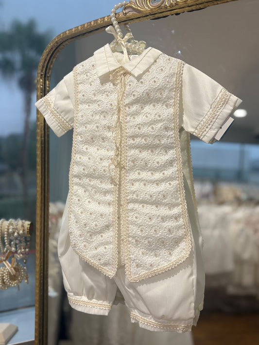 Cristian - Baptism Christening Outfit