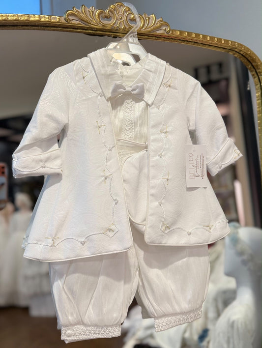 Leo - Baptism Christening Outfit