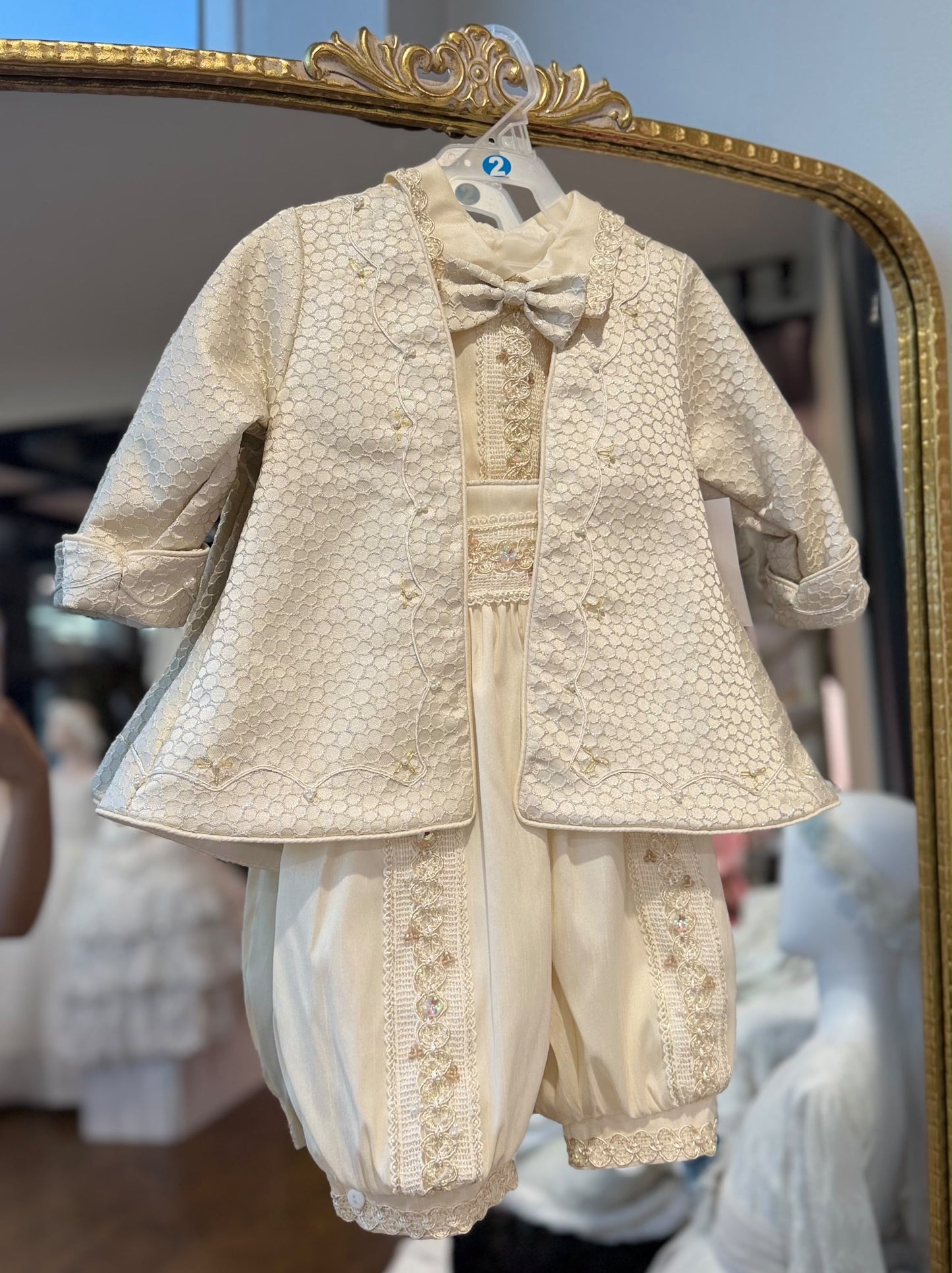 Gabriel - Baptism Christening Outfit