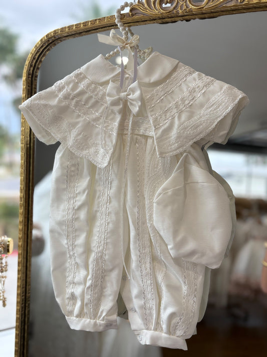 Nick - Baptism Christening Romper