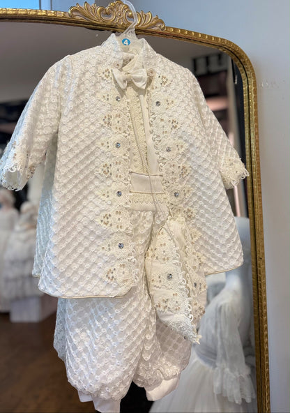 Carlos - Baptism Christening Outfit