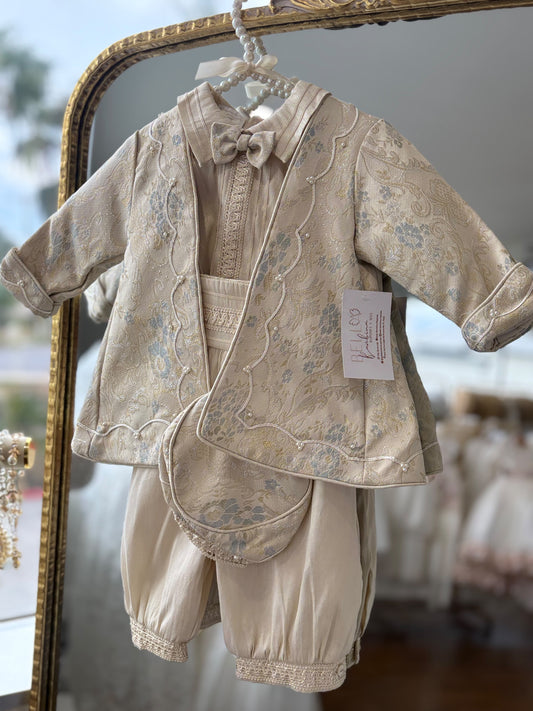 Leon - Baptism Christening Outfit