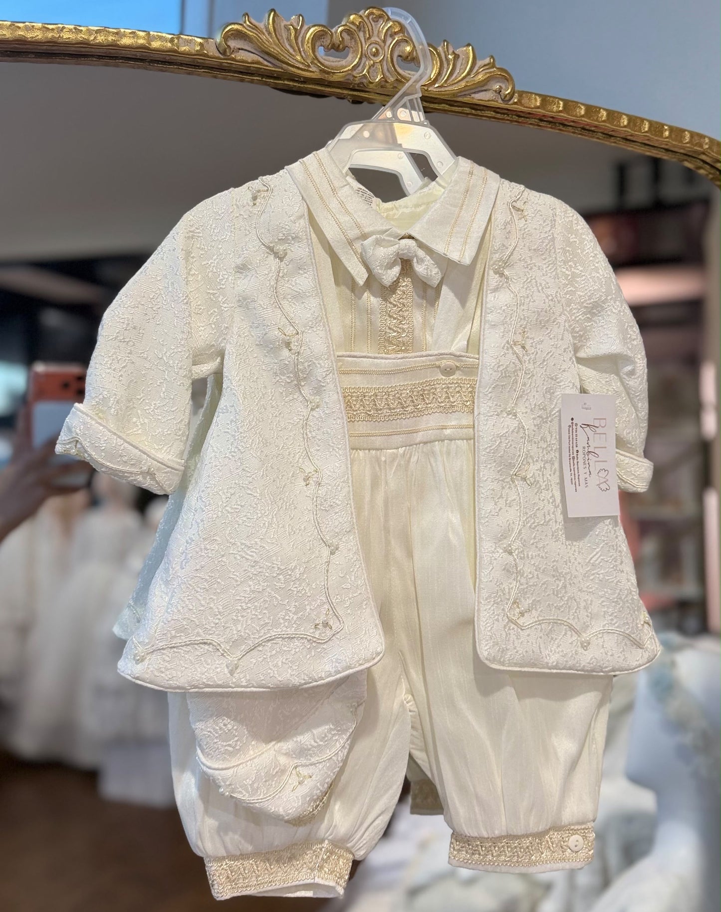 Javier - Baptism Christening Outfit
