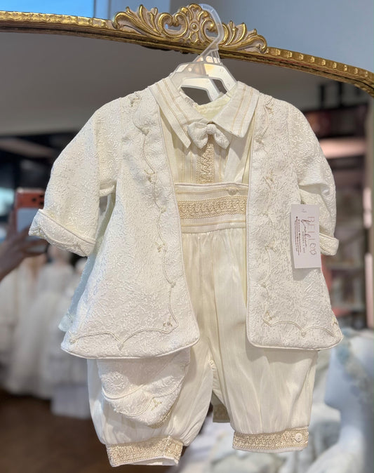 Javier - Baptism Christening Outfit