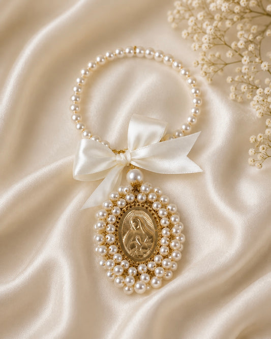 Pearl Baptism Medallion